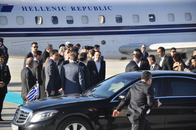 Yunanistan Başbakanı Çipras Ankara’da